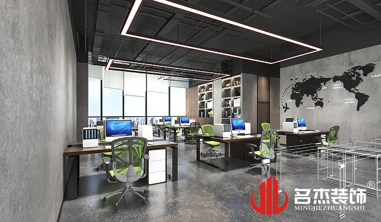 办公区域装修设计效果