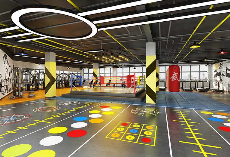 广州健身房装修设计