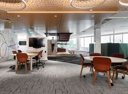 混淆无邪的办公室装修设计空间是怎样的——IAG珀斯